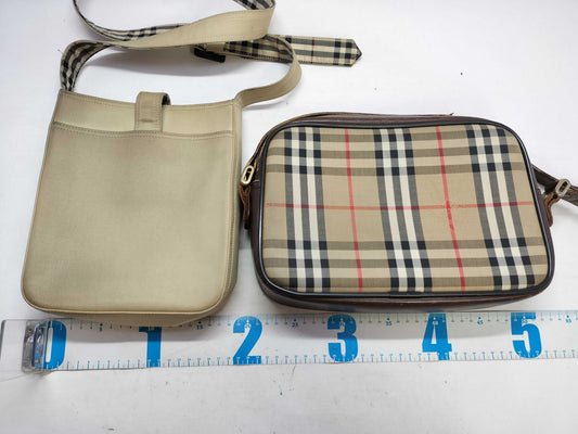 BURBERRY 2-piece shoulder bag set