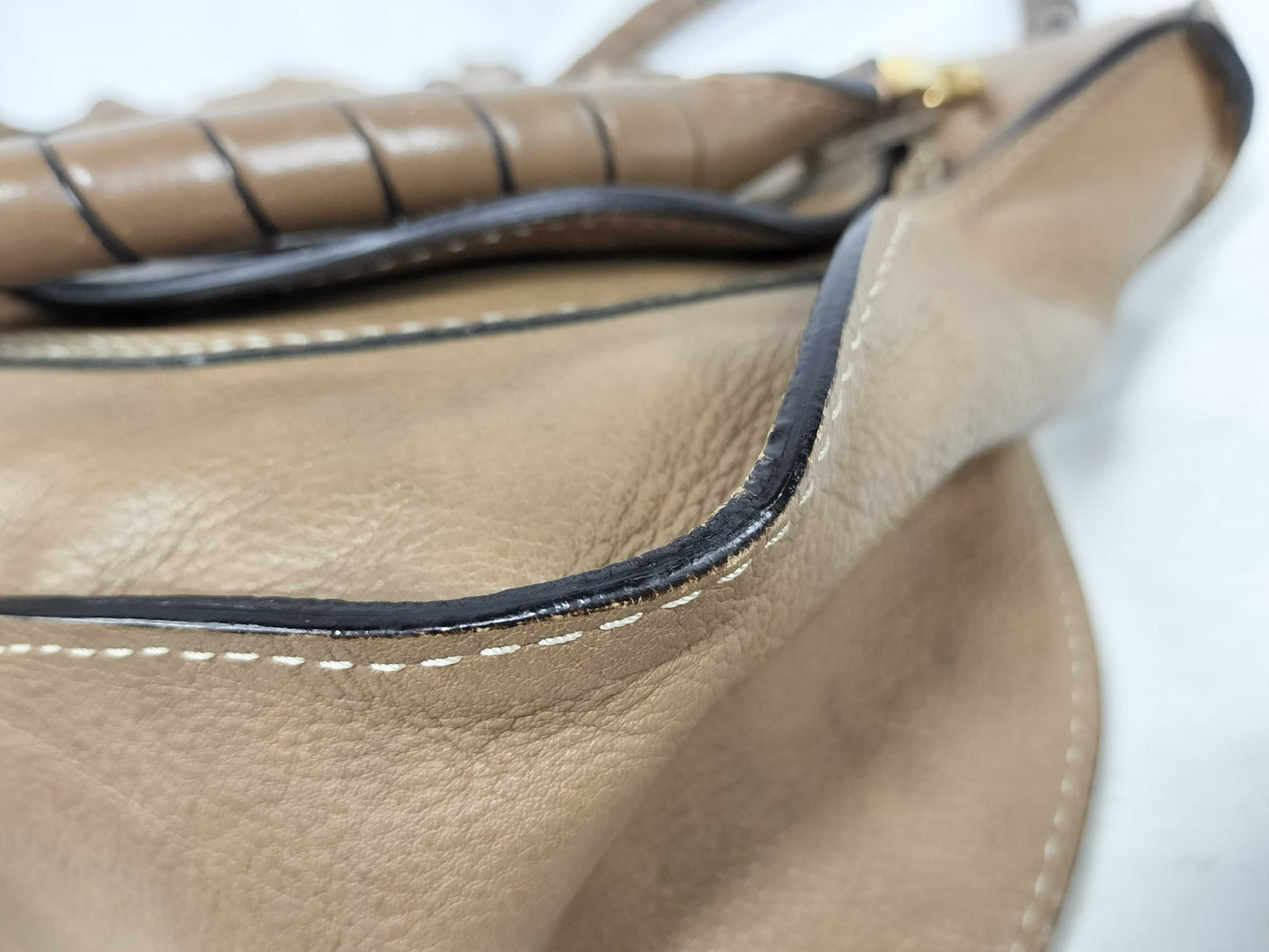 Chloe Marcie 2-way shoulder bag, gray