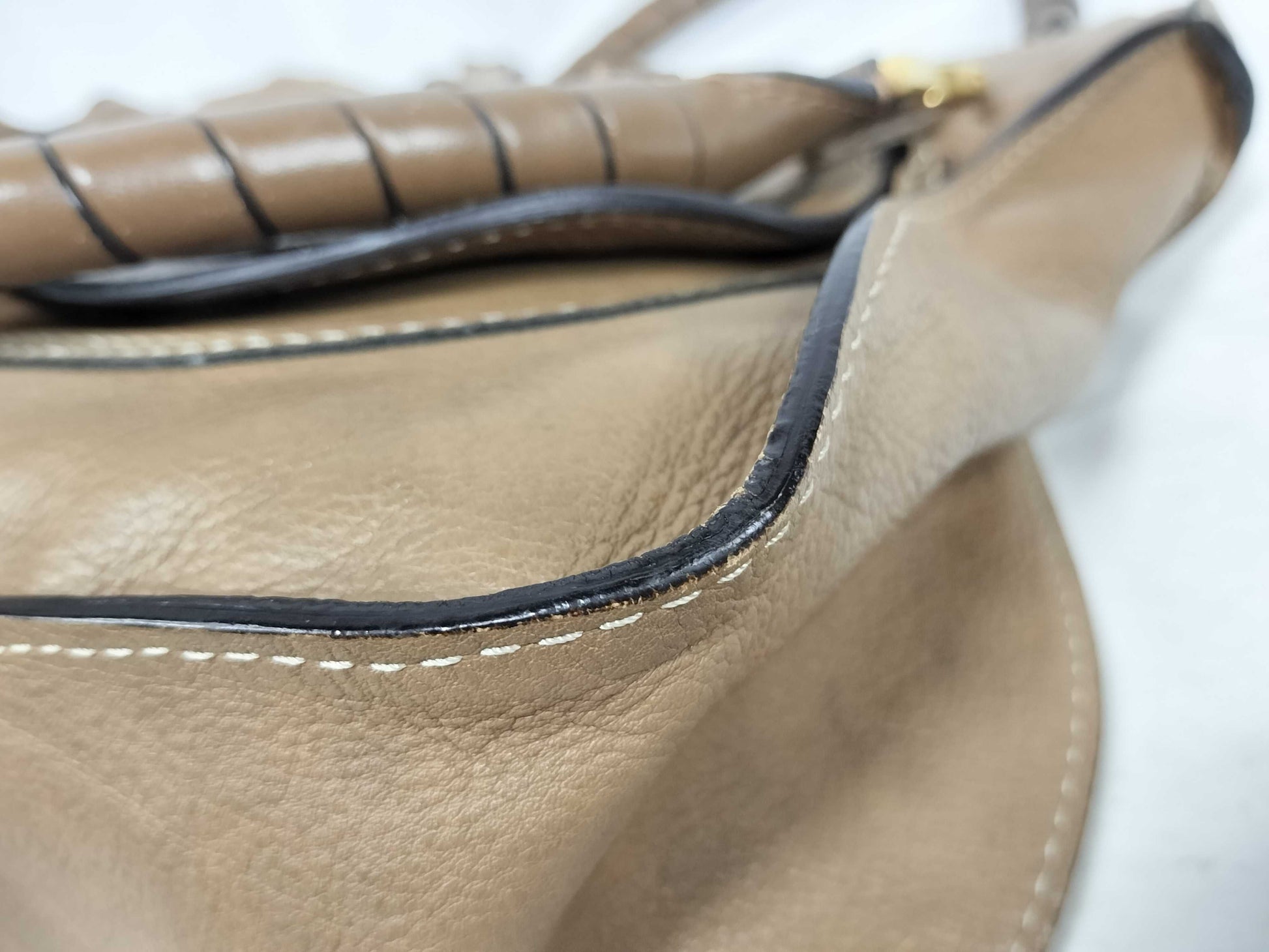 Chloe Marcie 2-way shoulder bag, gray