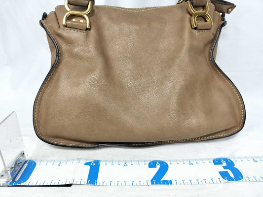 Chloe Marcie 2-way shoulder bag, gray
