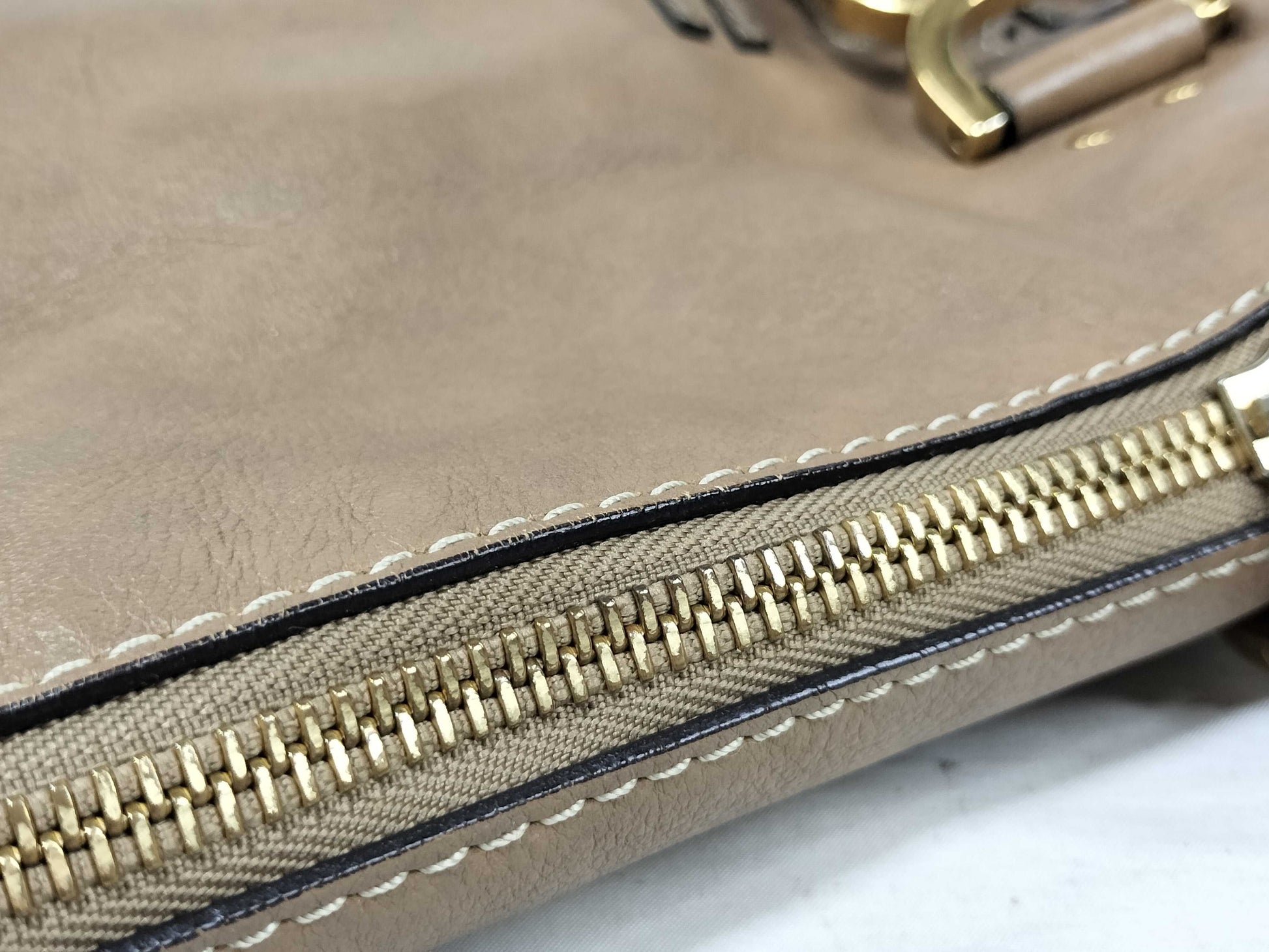 Chloe Marcie 2-way shoulder bag, gray