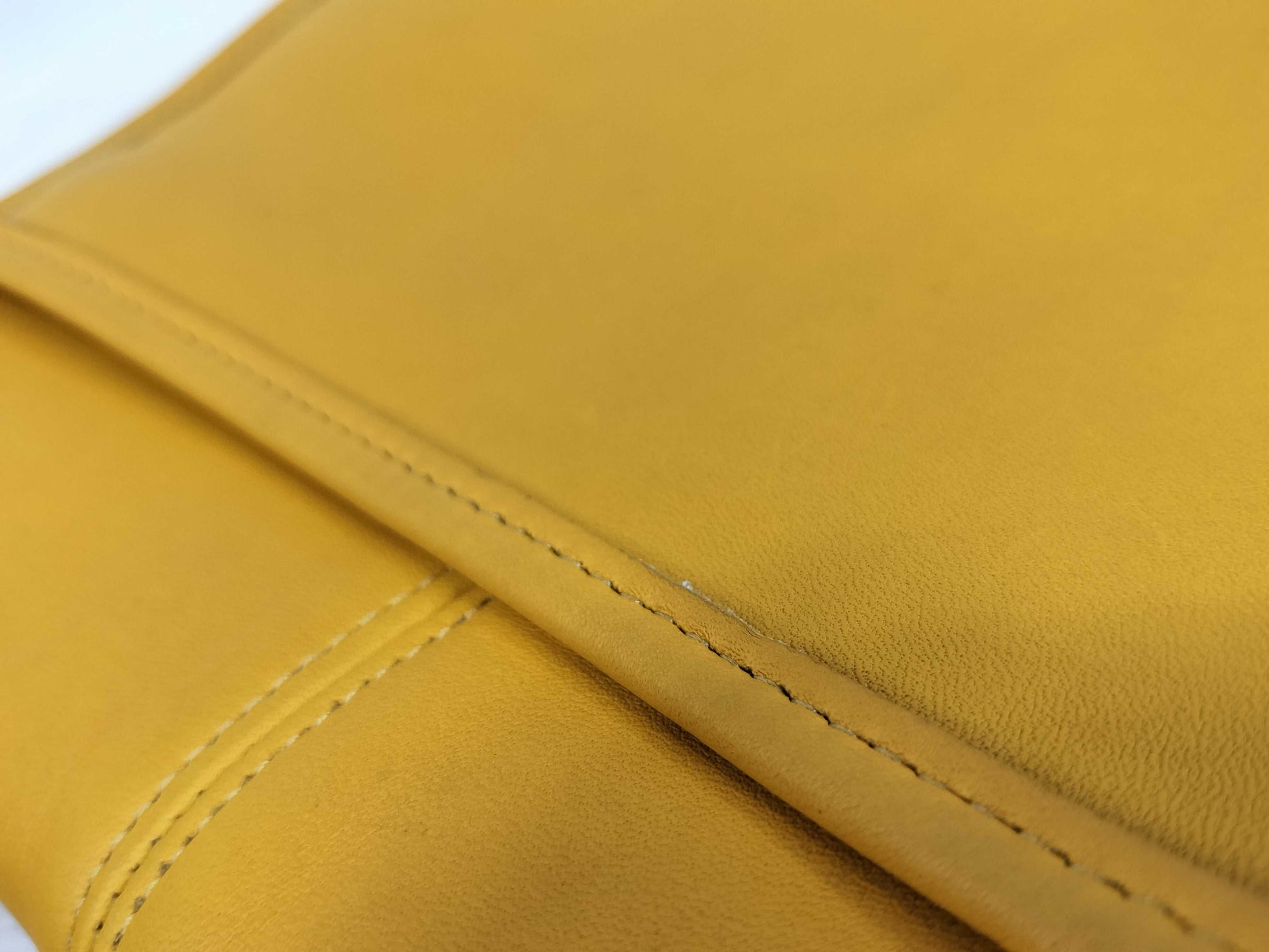 COACH Ergo Leather Yellow Shoulder Bag 9034 Shoulder Bag