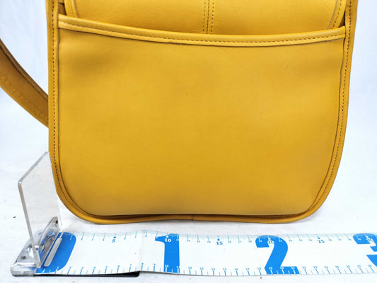 COACH Ergo Leather Yellow Shoulder Bag 9034 Shoulder Bag