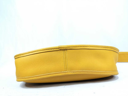 COACH Ergo Leather Yellow Shoulder Bag 9034 Shoulder Bag