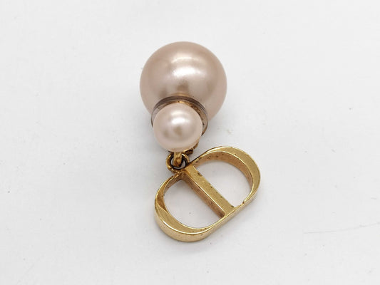 Dior Pearl Pink Gold Earrings 