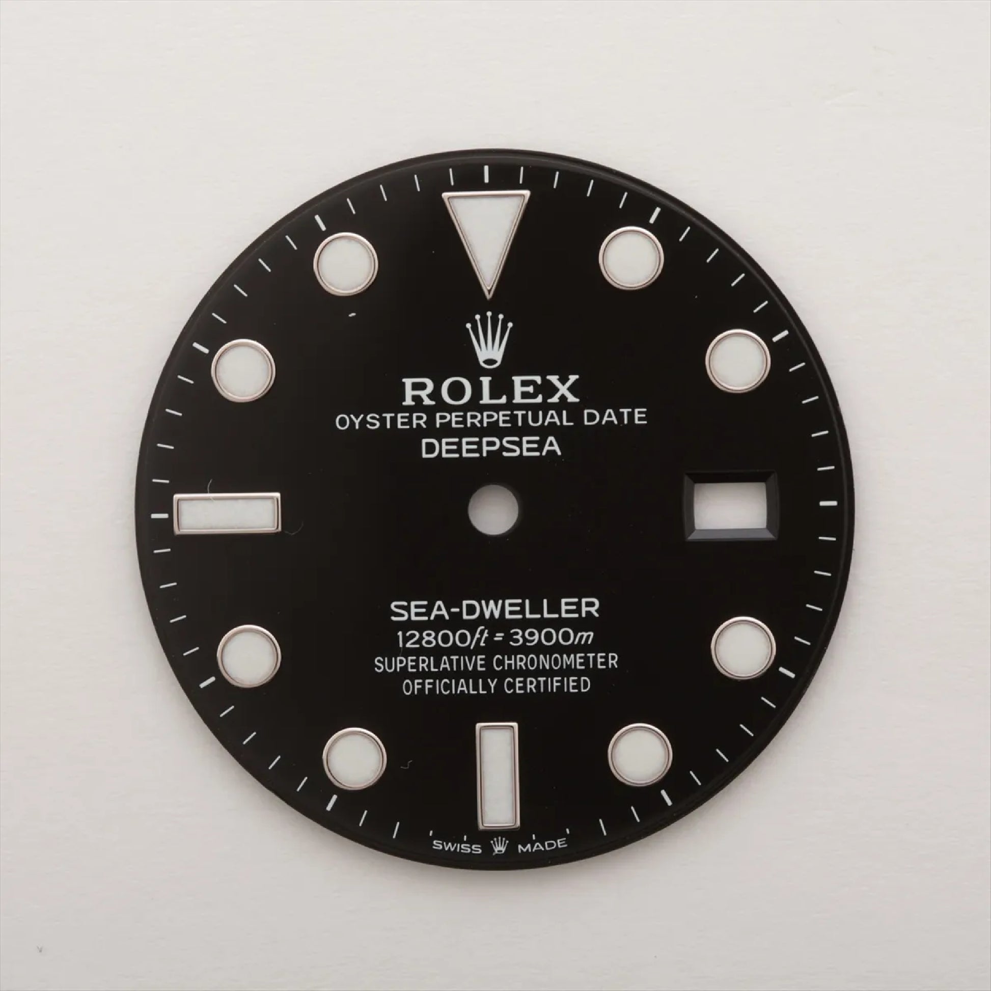 ROLEX Black Dial Men's Watch