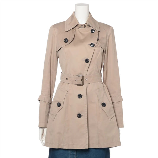 BURBERRY Blue Label Cotton Trench Coat, Size 38
