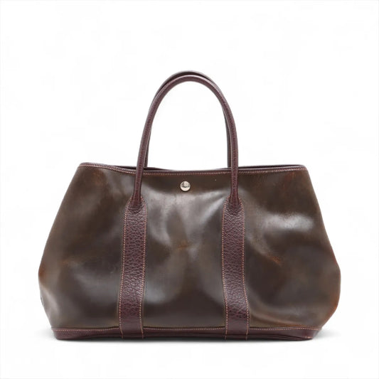 HERMES Garden Party 36 PM Amazonia x Buffle Dust Bag Tote Bag