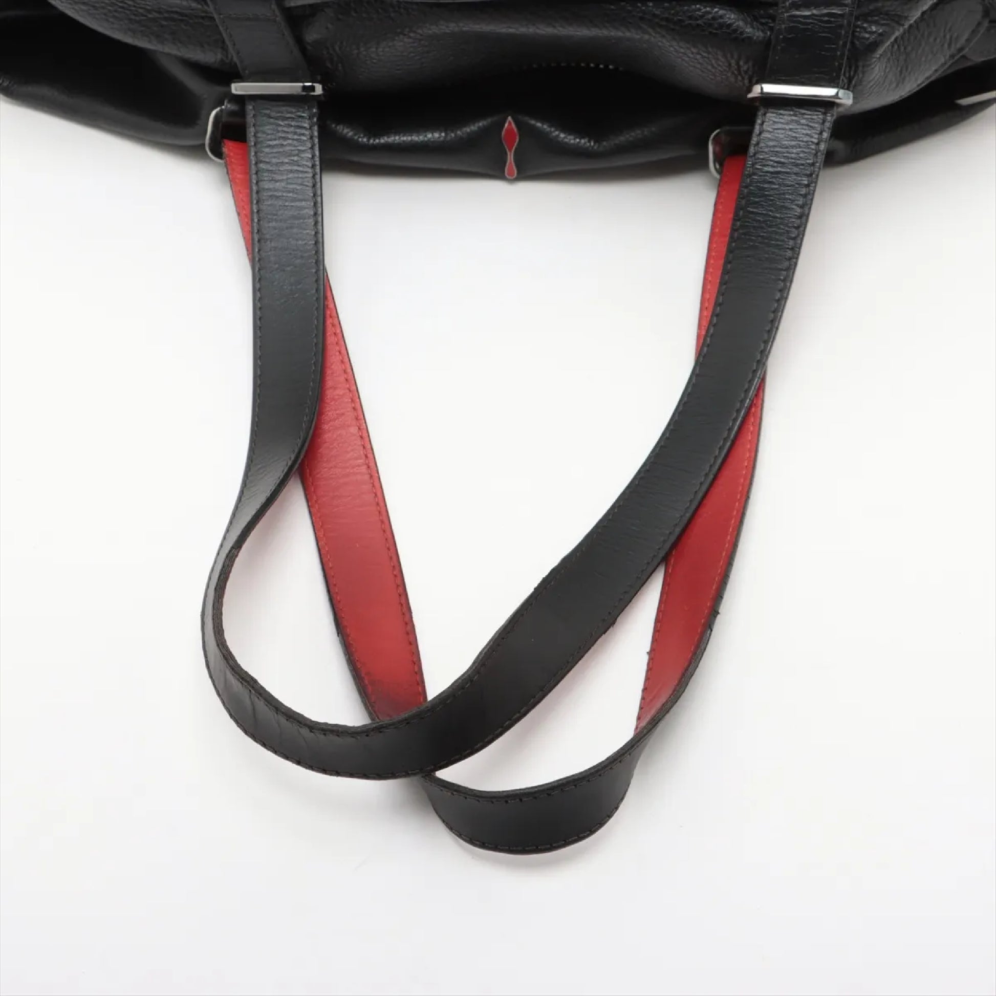 Christian Louboutin Damon Leather Boston Bag Tote Bag