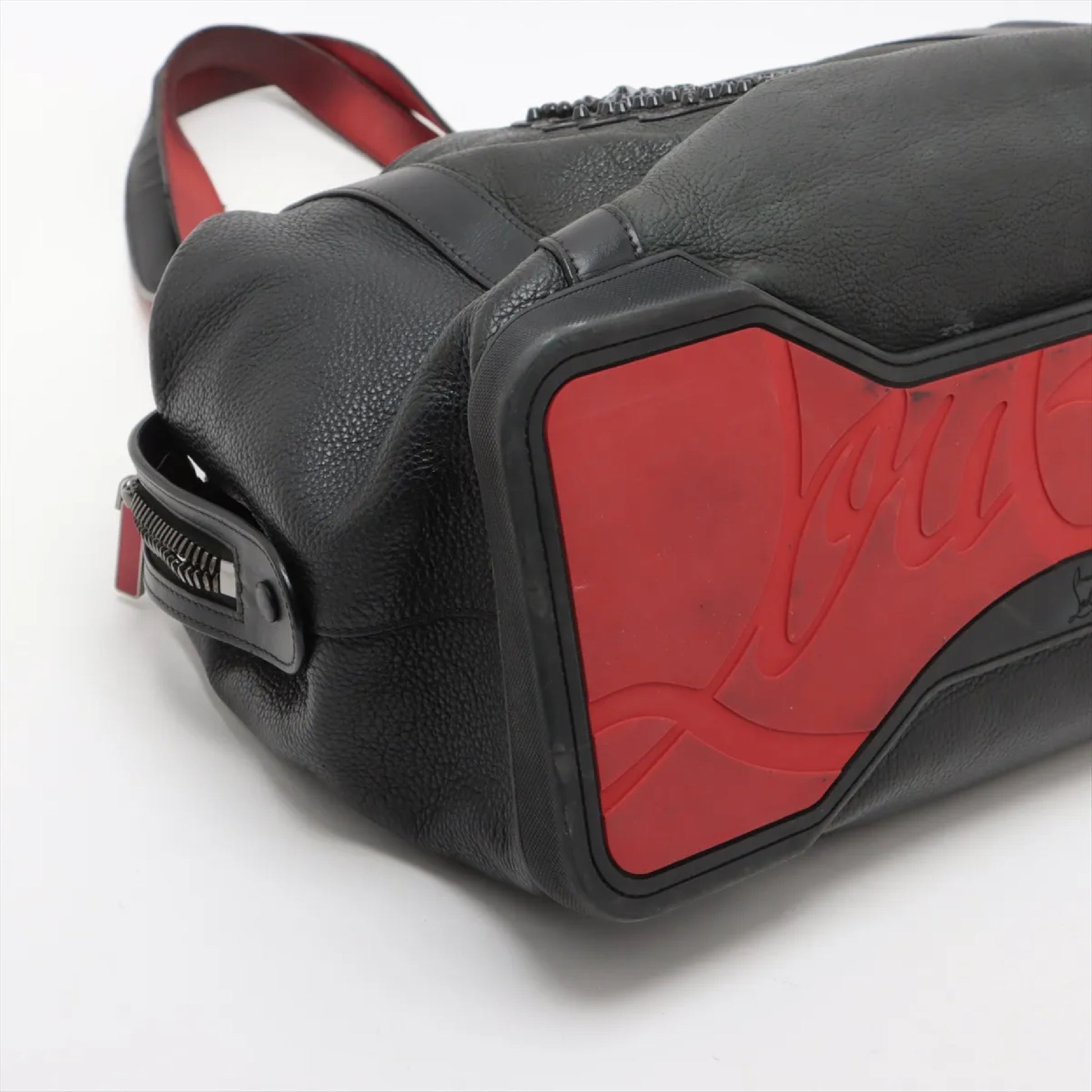 Christian Louboutin Damon Leather Boston Bag Tote Bag