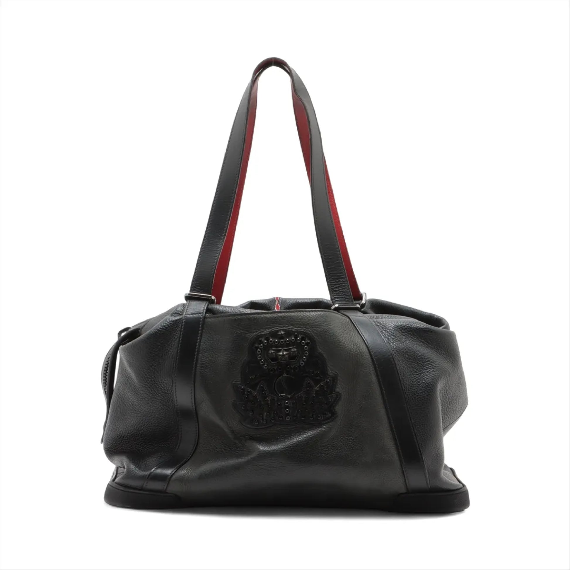 Christian Louboutin Damon Leather Boston Bag Tote Bag
