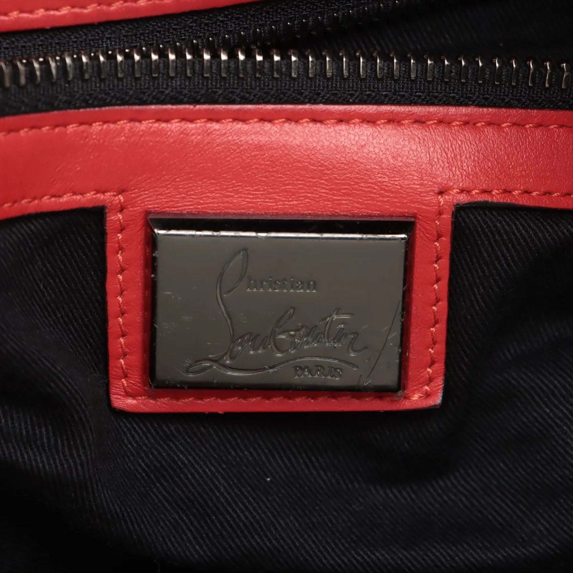 Christian Louboutin Damon Leather Boston Bag Tote Bag