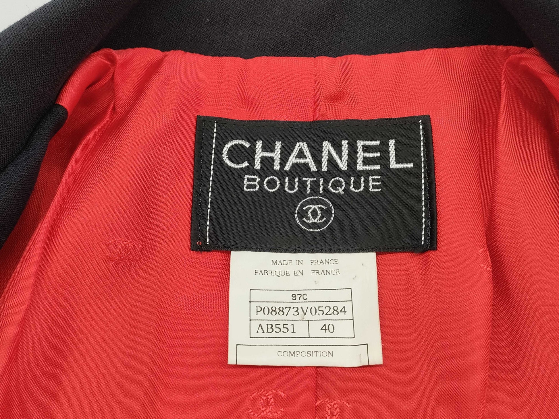 CHANEL CHANEL 97C P08873 V05284 Blazer Jacket Size 40 Jacket
