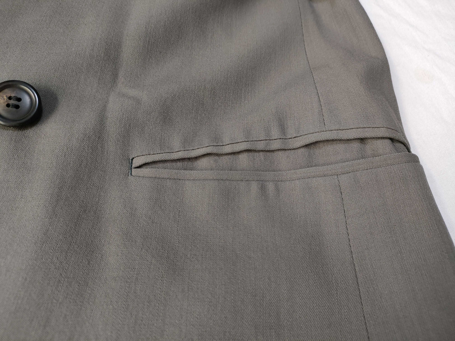 ISSEY MIYAKE ISSEY MIYAKE Archive Wool Double Collarless Jacket