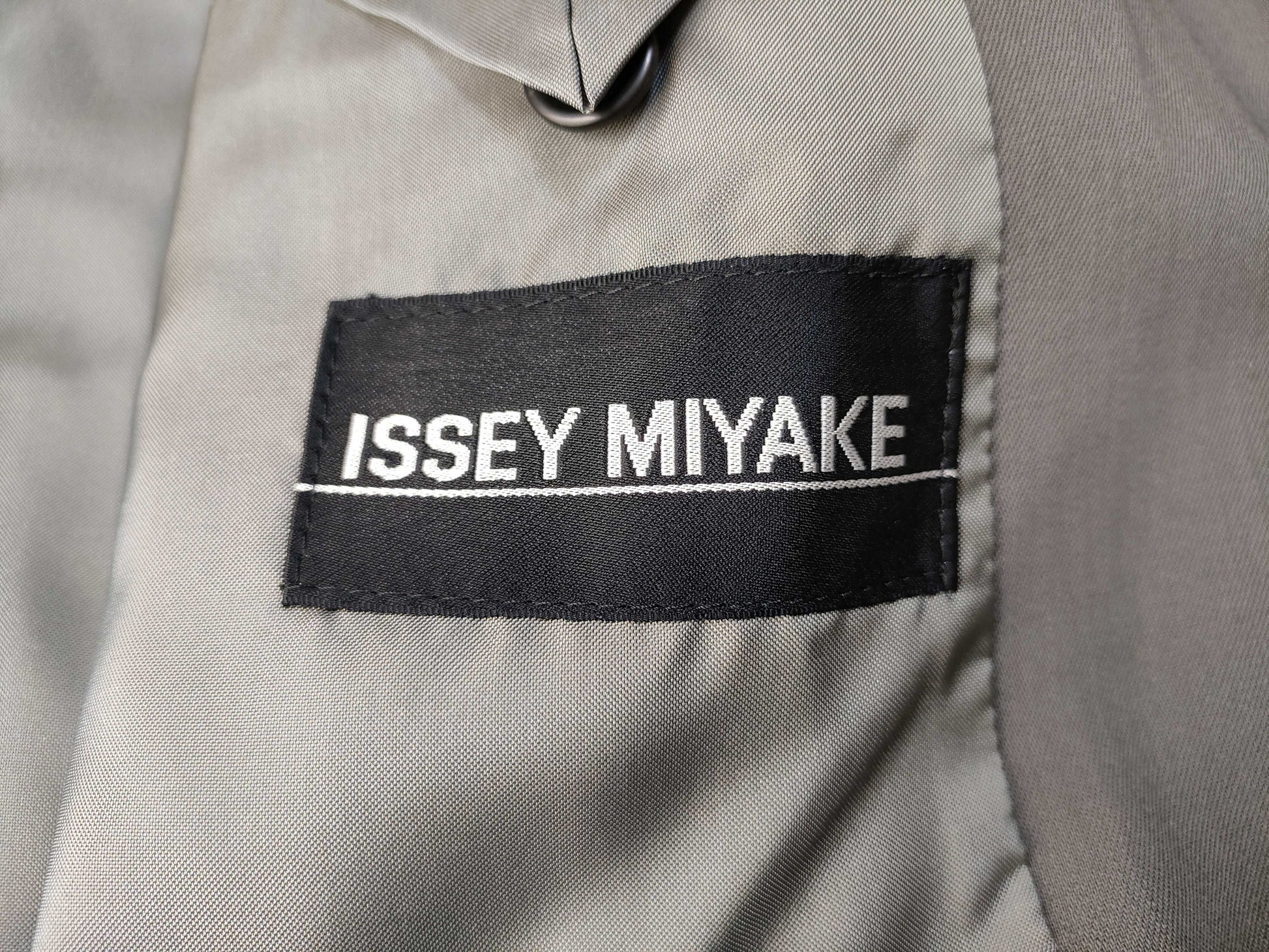 ISSEY MIYAKE ISSEY MIYAKE Archive Wool Double Collarless Jacket