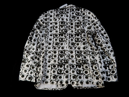Supreme COMME GARCONS SHIRTS 17SS Eye Pattern Jacket, Size L, Unused, Stored