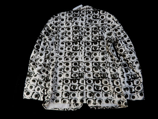 Supreme COMME GARCONS SHIRTS 17SS Eye Pattern Jacket, Size L, Unused, Stored