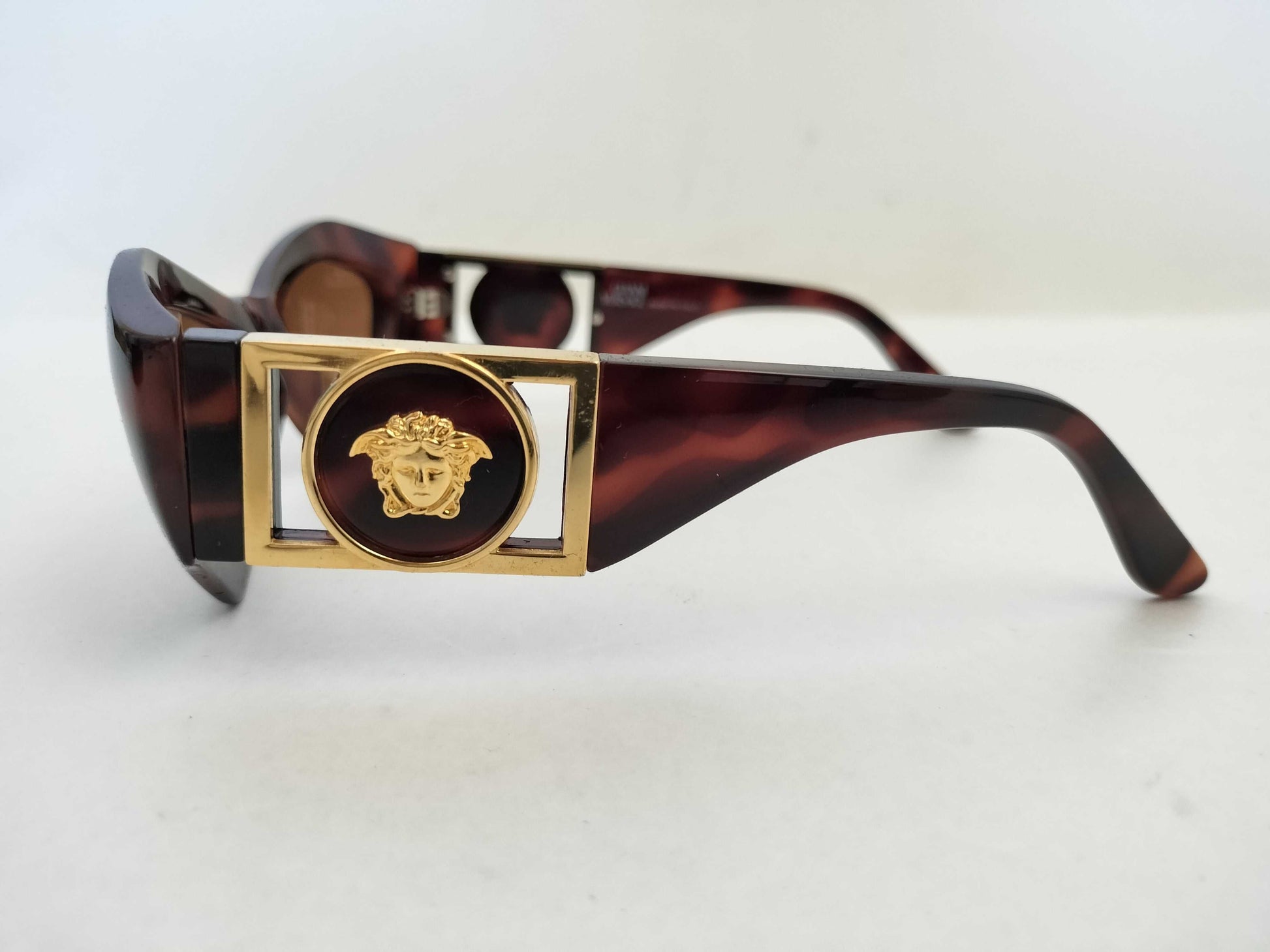  VERSACE 421/B C.900 Medusa Sunglasses, Tortoiseshell