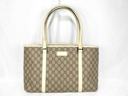 GUCCI GG Supreme GUCCI GG pattern handbag PVC tote bag