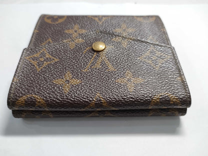 LOUIS VUITTON Monogram Louis Vuitton Porte Monnaie Carte Credit Wallet