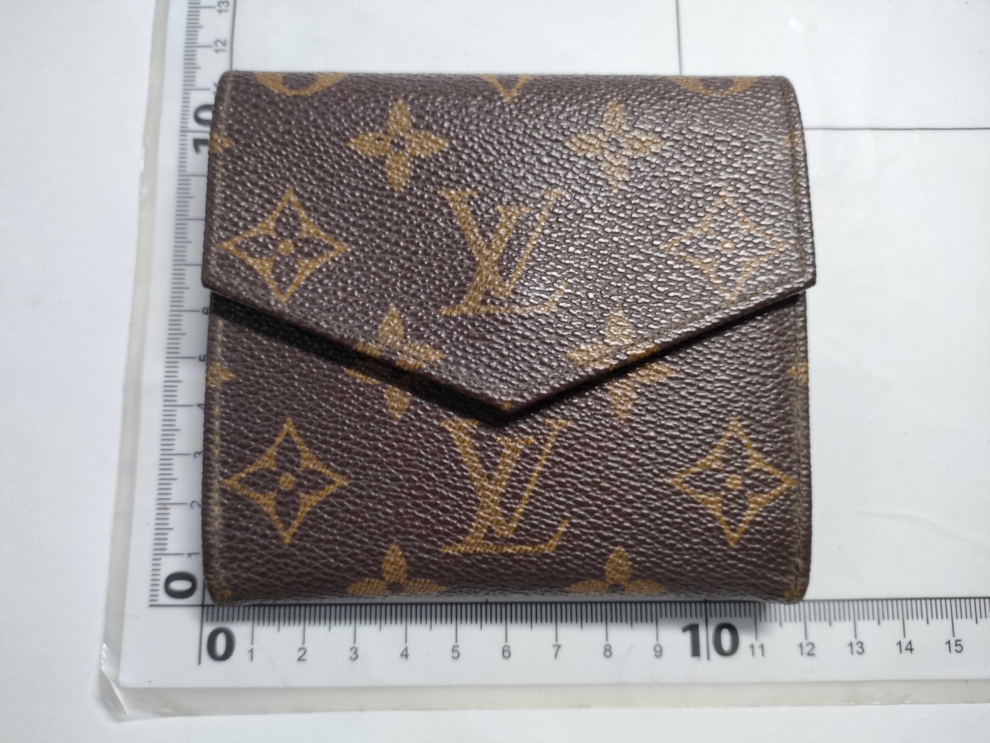 LOUIS VUITTON Monogram Louis Vuitton Porte Monnaie Carte Credit Wallet