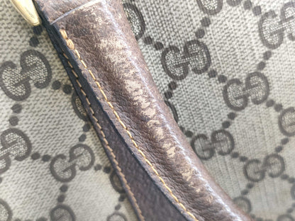 GUCCI GG Supreme Gucci Boston Bag Sherry Boston Bag