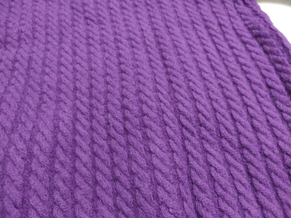 Dior purple knit top