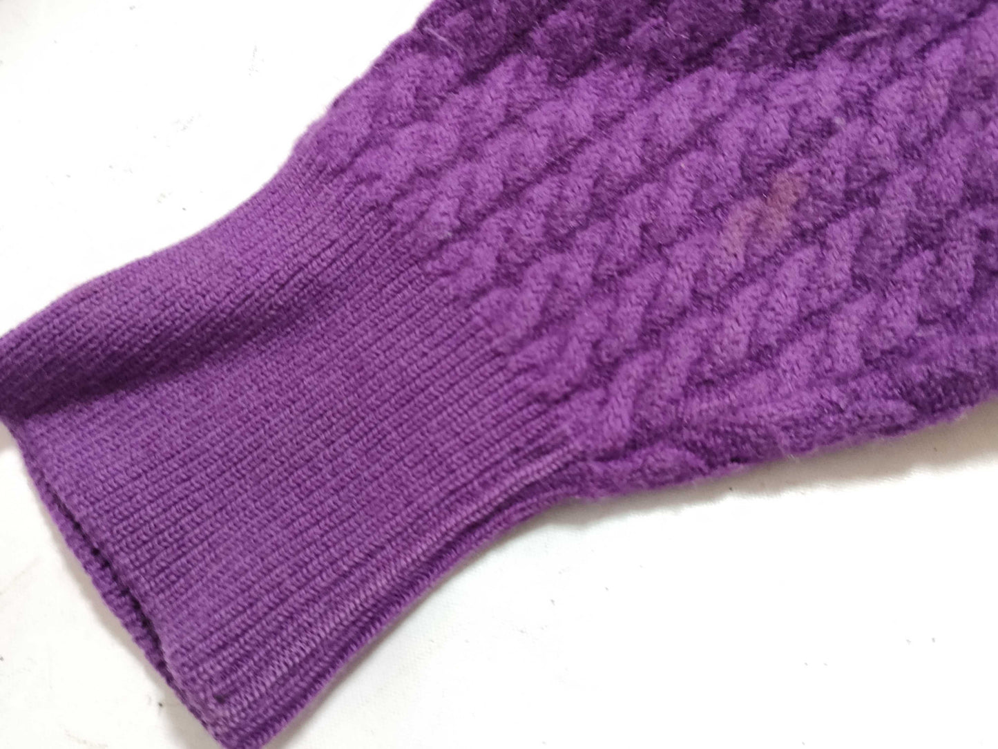Dior purple knit top