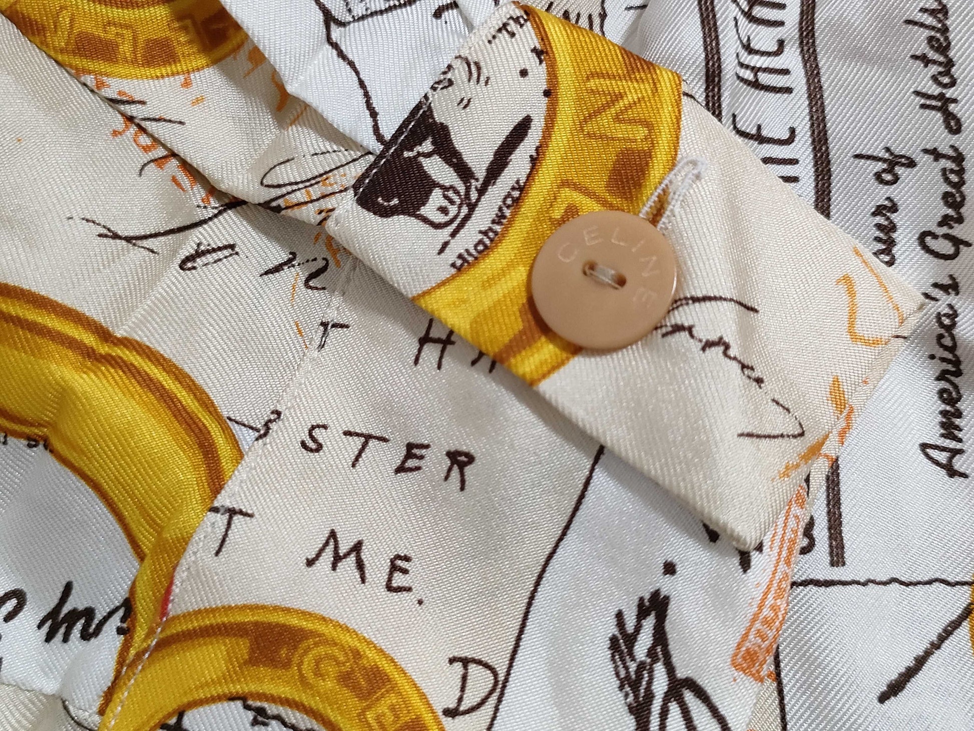 CELINE patterned shirt