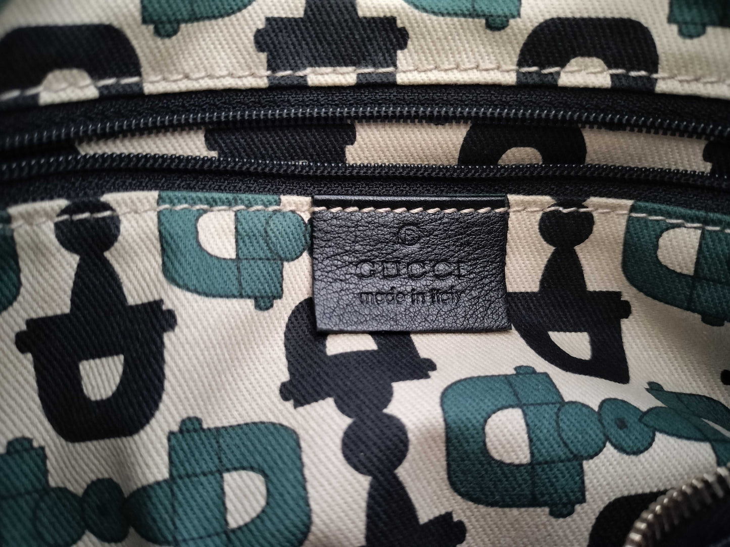 GUCCI Guccissima Leather Abby GG Pattern Handbag Shoulder Bag 190525