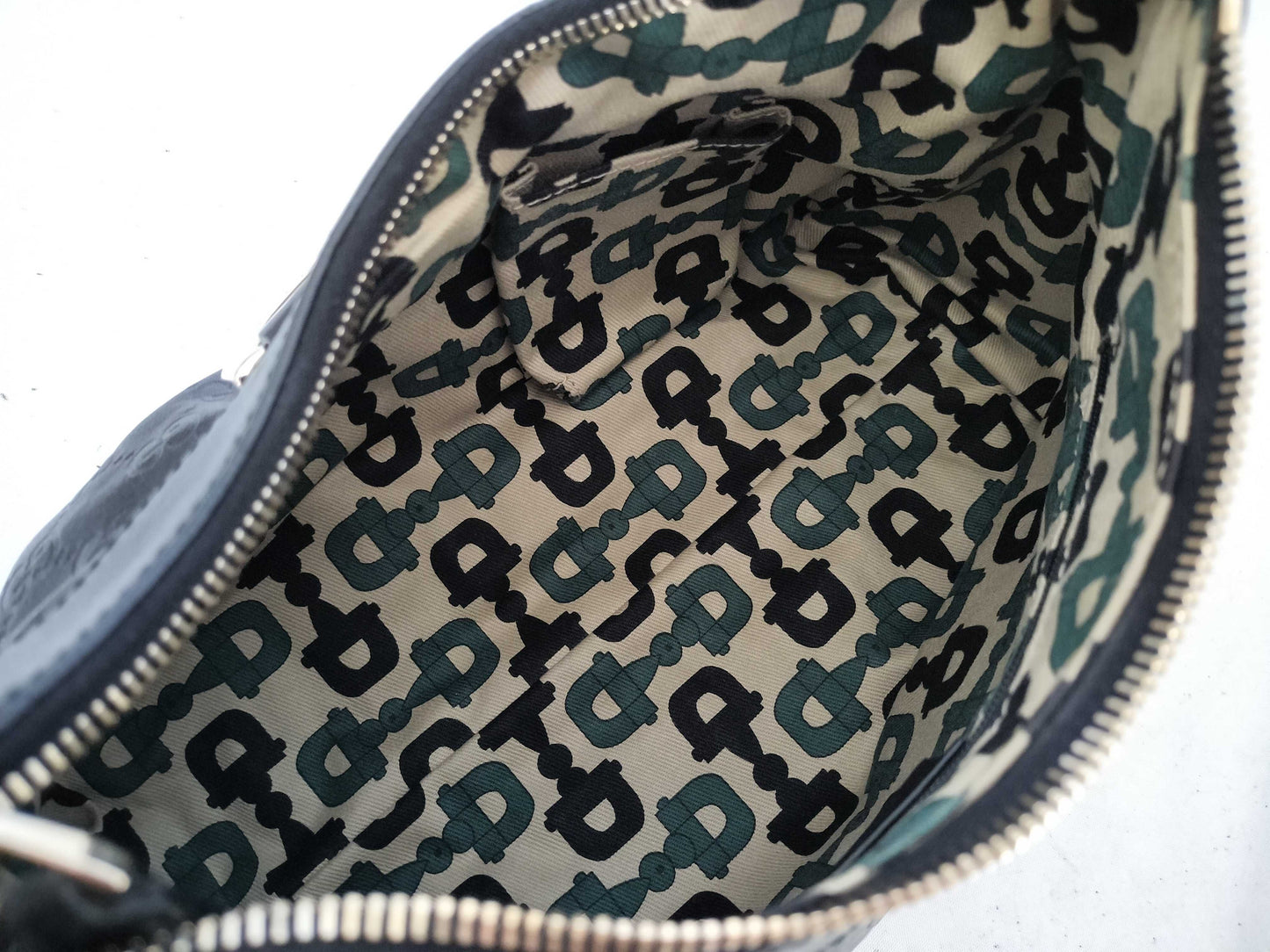 GUCCI Guccissima Leather Abby GG Pattern Handbag Shoulder Bag 190525