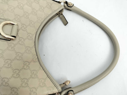 GUCCI Guccissima Leather GG Pattern Abby Shoulder Bag 130738