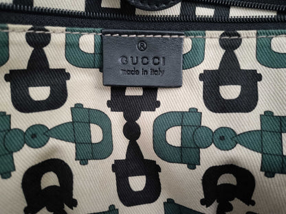 GUCCI Guccissima Leather Abby GG Pattern Logo Handbag Tote Bag 211982