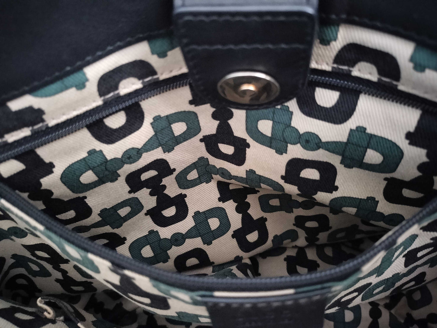 GUCCI Guccissima Leather Abby GG Pattern Logo Handbag Tote Bag 211982