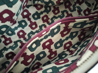 GUCCI Guccissima Leather Abby GG Pattern Handbag 190525