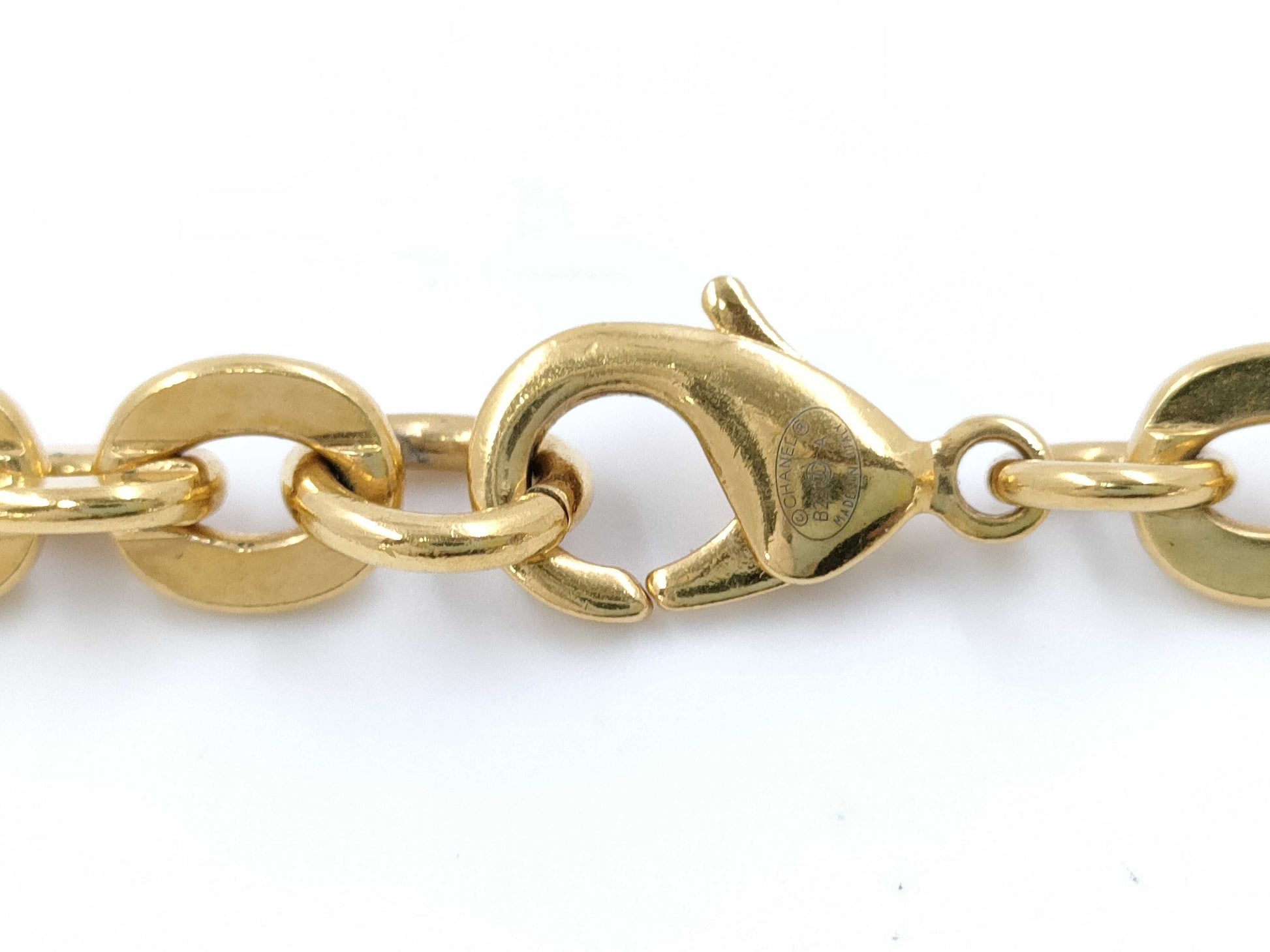 CHANEL CHANEL Necklace AB8654 Door Motif Cambon Coco Mark B22A Necklace