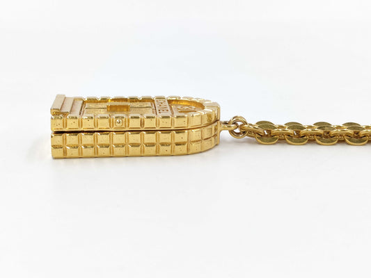 CHANEL CHANEL Necklace AB8654 Door Motif Cambon Coco Mark B22A Necklace