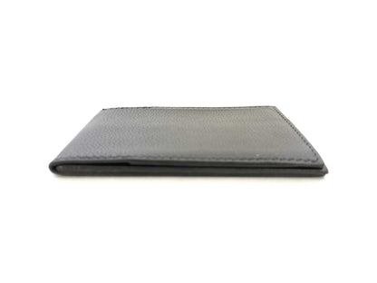 HERMES [Unclear Engraving] Hermes Card Case, Creunezeaux 3, Black, Card Case, Pass Case, Business Card Case