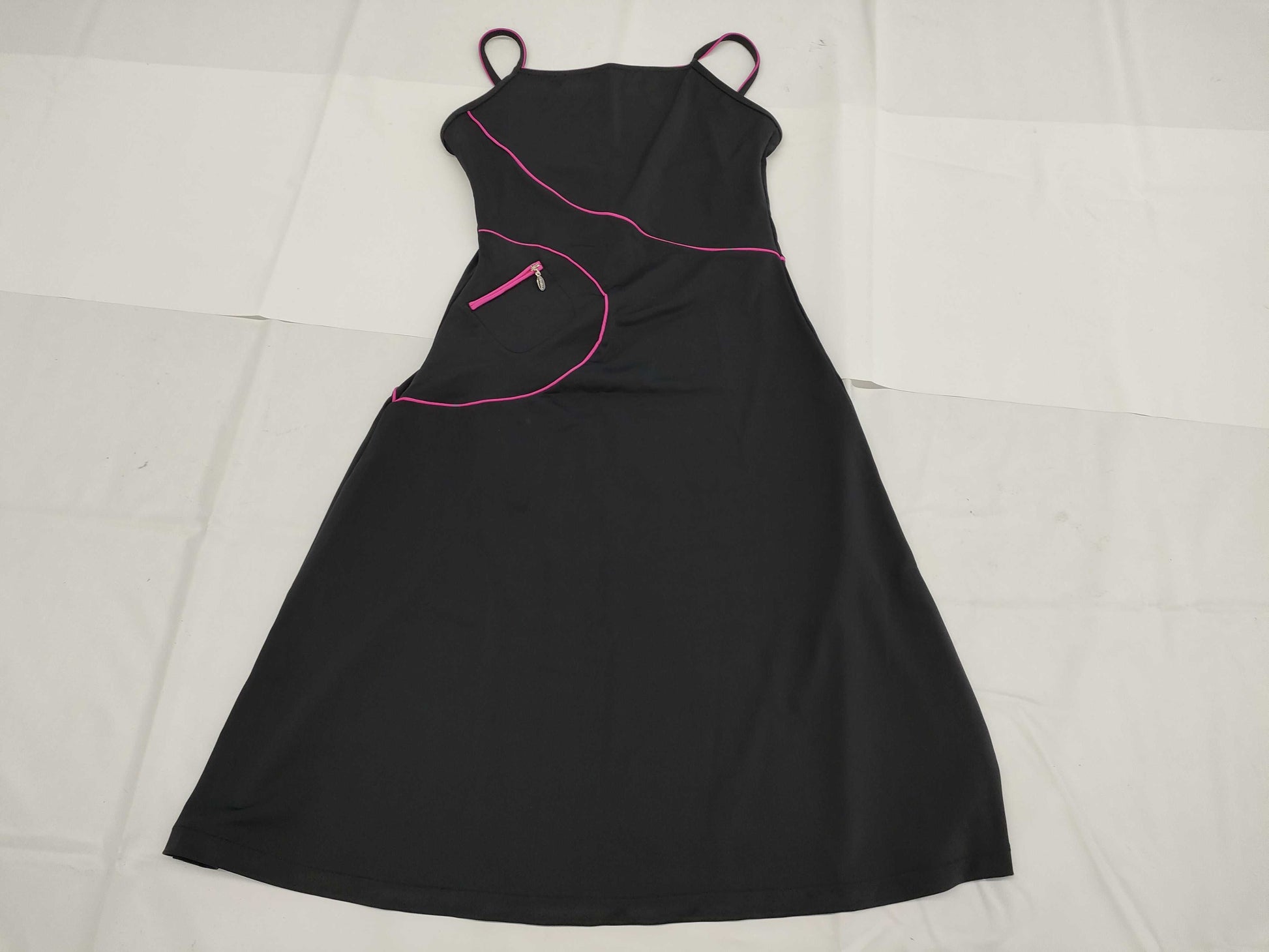 CHANEL CHANEL One-Piece Dress P15291V04753 00T #38 Navy x Pink Swimsuit