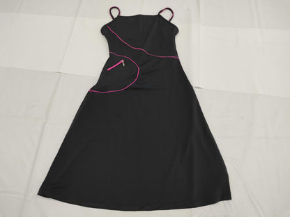 CHANEL CHANEL One-Piece Dress P15291V04753 00T #38 Navy x Pink Swimsuit