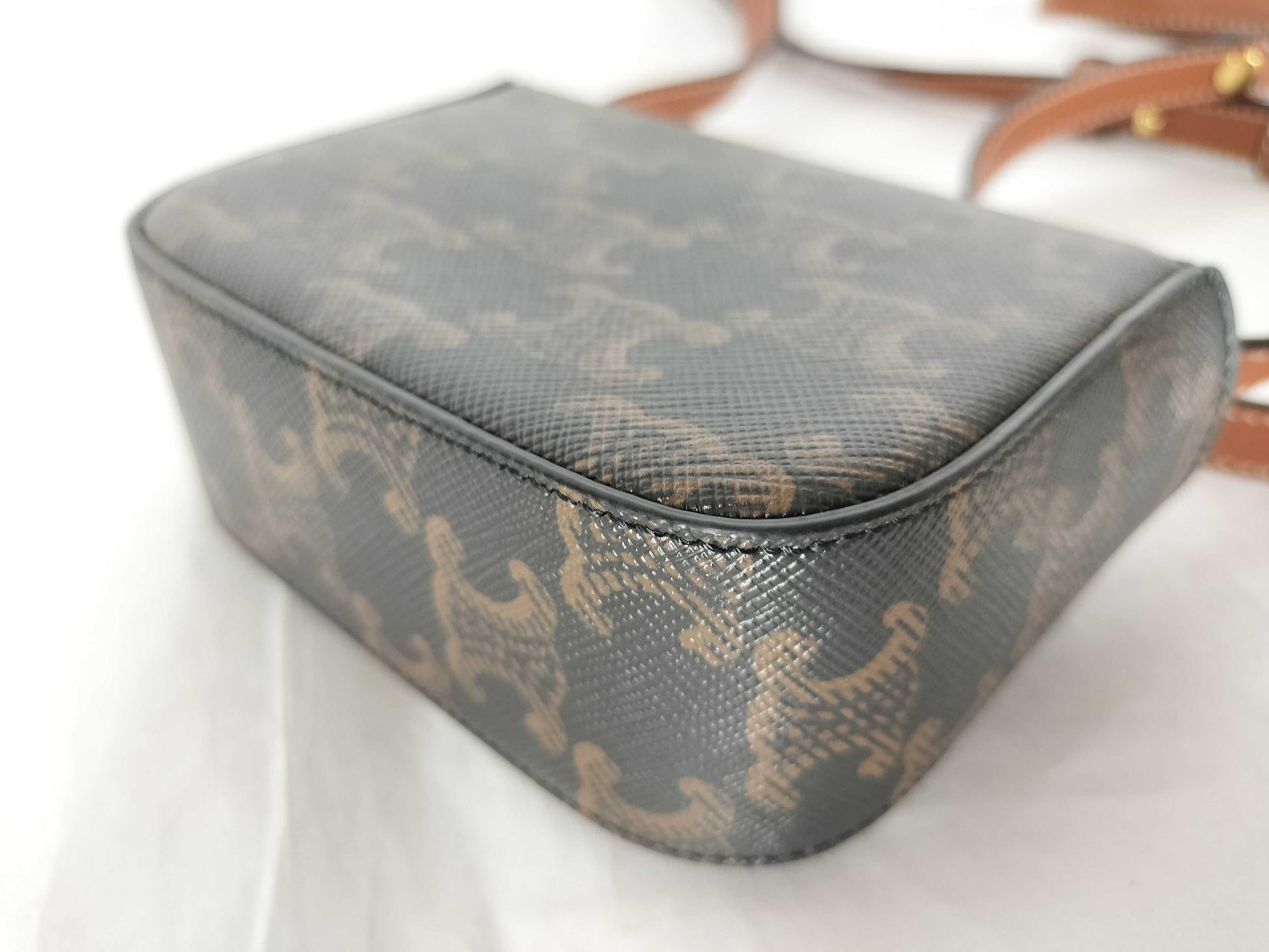 CELINE Triomphe Mini Claude Shoulder Bag