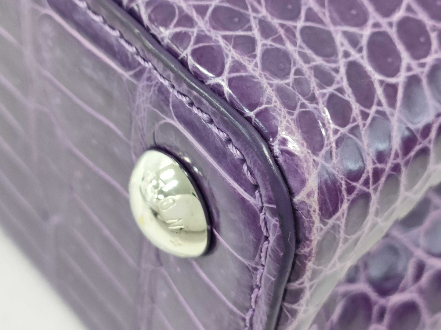 LOUIS VUITTON LV Capucines BB Crocodile AS0186 Handbag