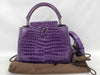 LOUIS VUITTON LV Capucines BB Crocodile AS0186 Handbag