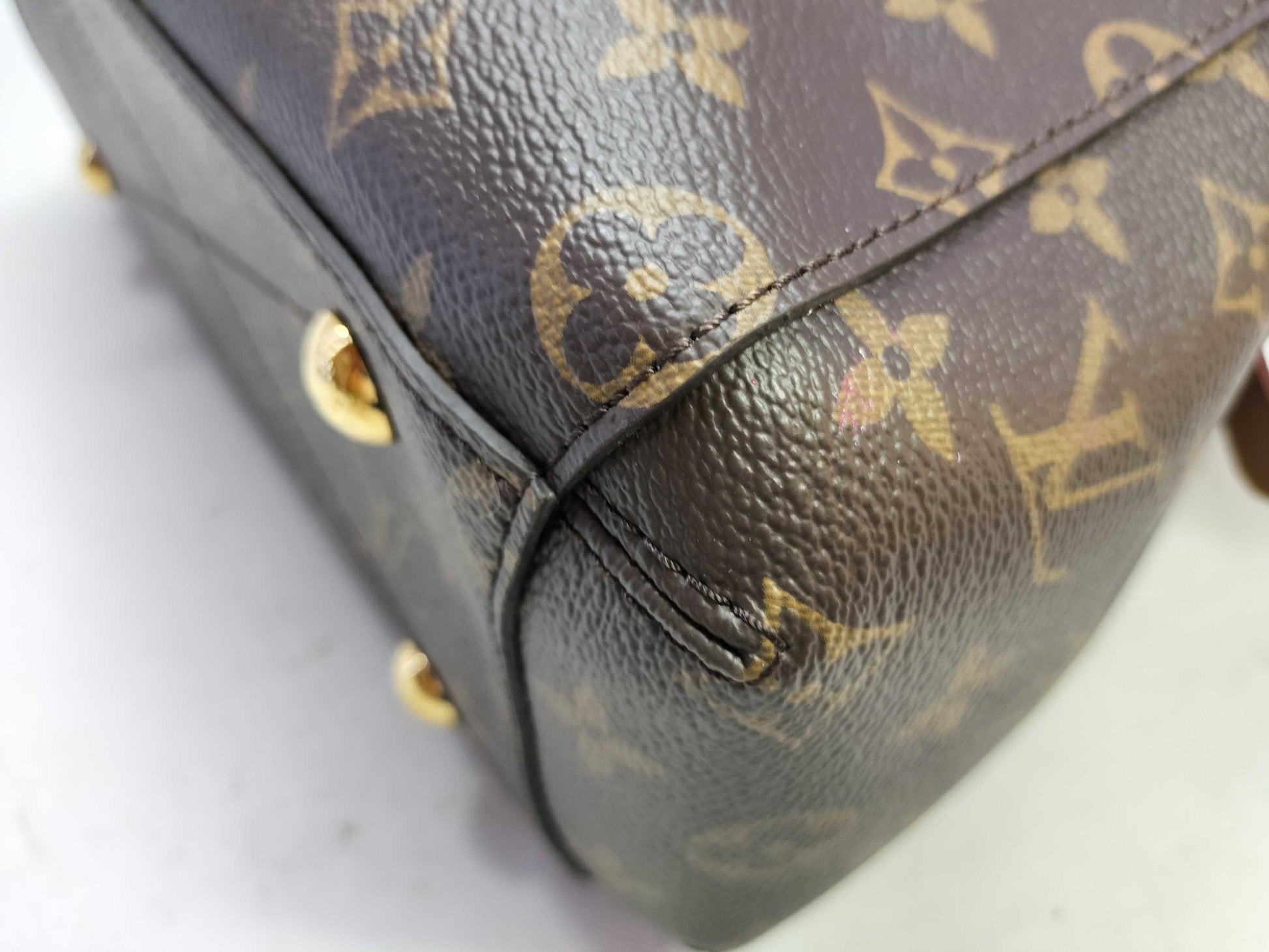 LOUIS VUITTON Monogram LV Montaigne BB M41055 RFID Enabled Handbag