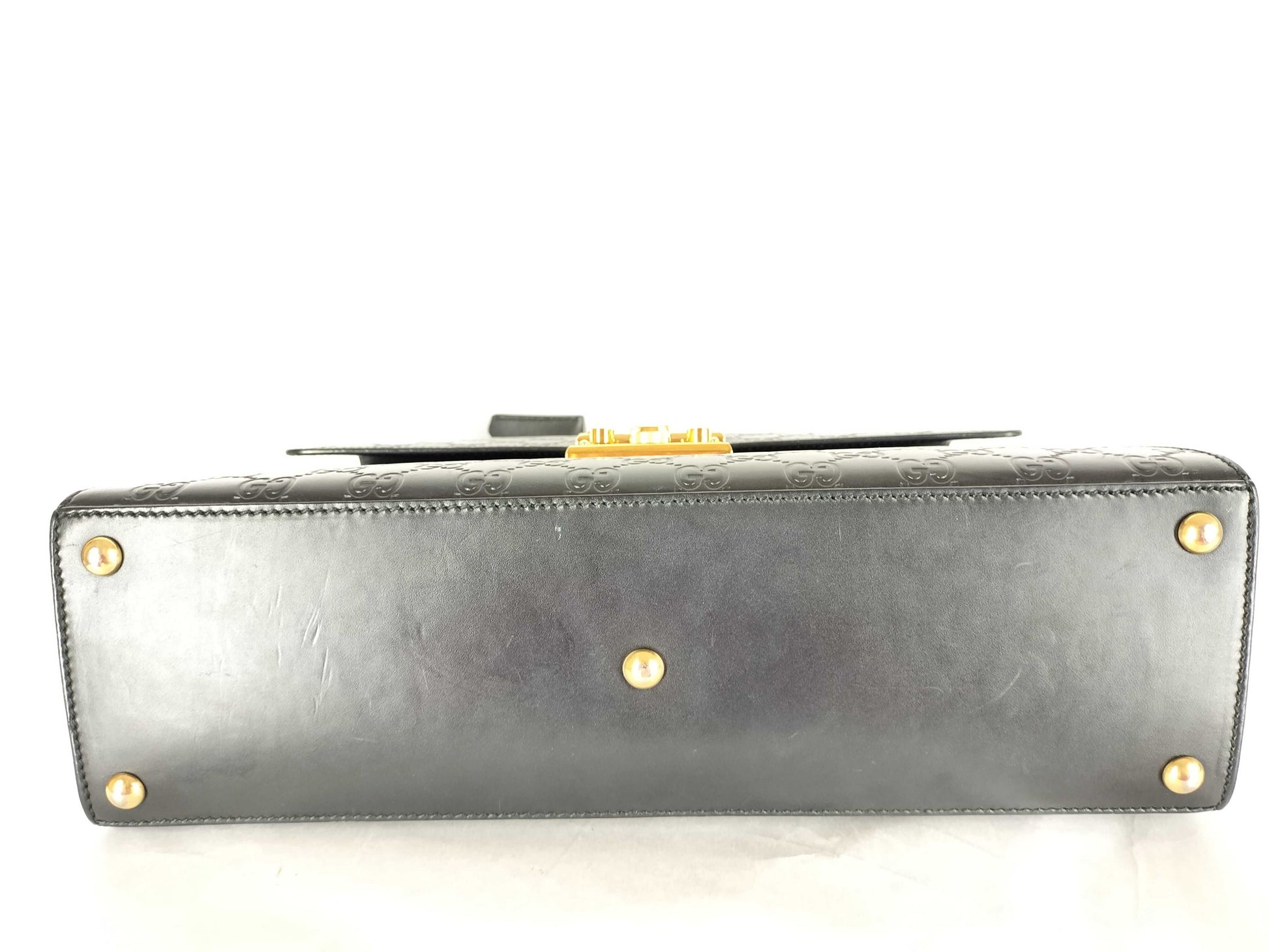 GUCCI Guccissima Ladylock 2-Way Handbag