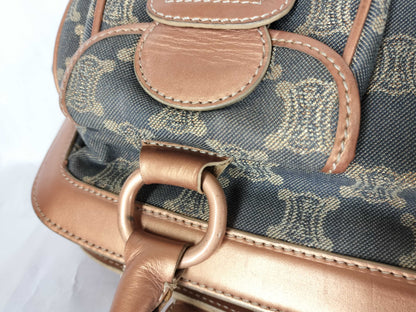 CELINE Paris Macadam Denim Handbag