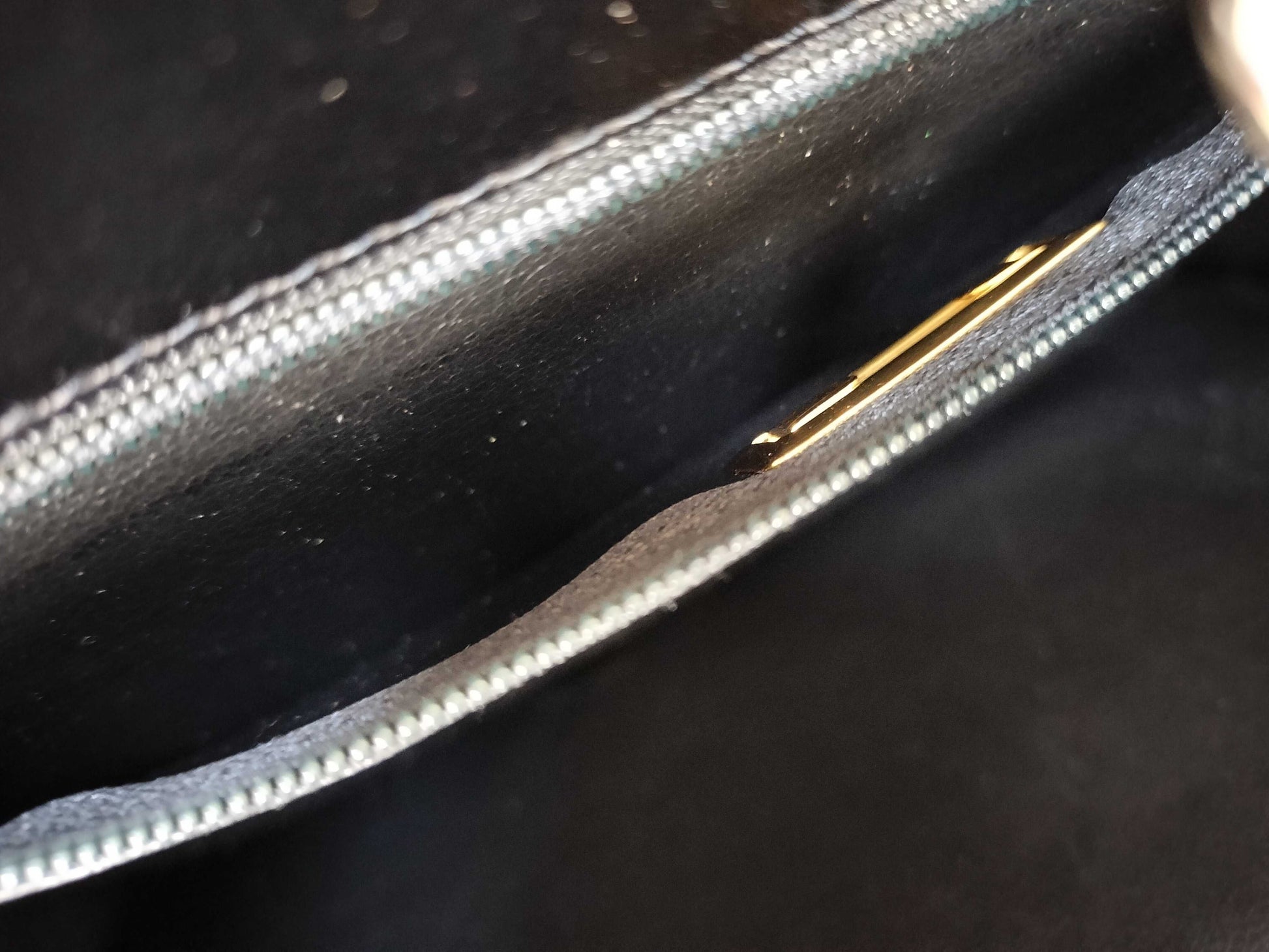 Dior Leather Handbag with Locking Hardware