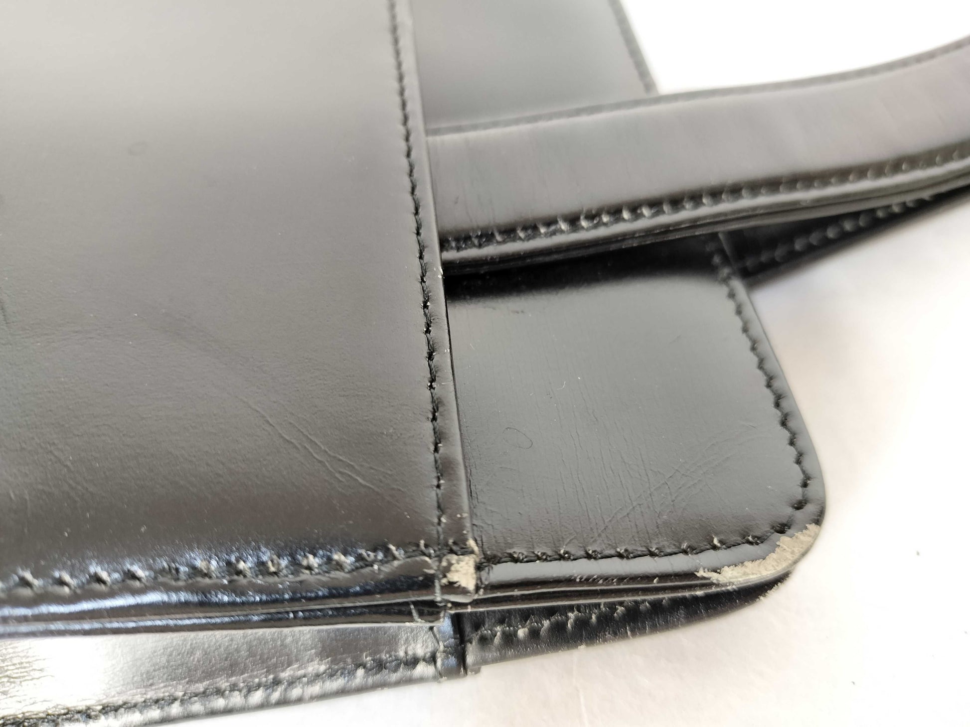 Dior Leather Handbag with Locking Hardware