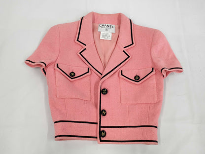 CHANEL 1995 CHANEL Crop Jacket Size 36 Jacket
