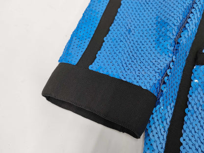 CHANEL CHANEL 1991 Runway Model Scuba Jacket Size 38